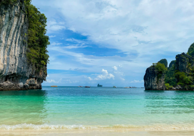 태국 끄라비 해변 사진