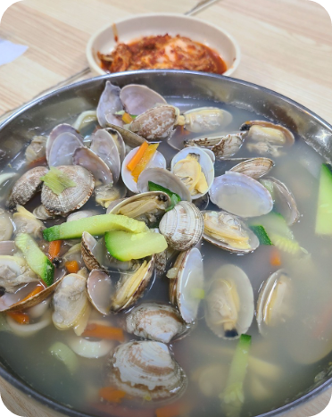 생방송 투데이에 소개된 인천 대부도 바지락칼국수