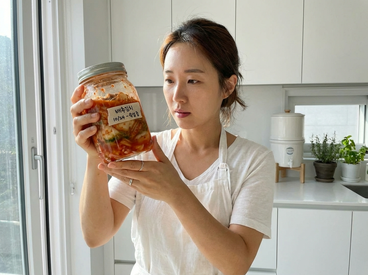 발효와부패차이, 홈발효, 발효식품, 발효확인법, 장내미생물