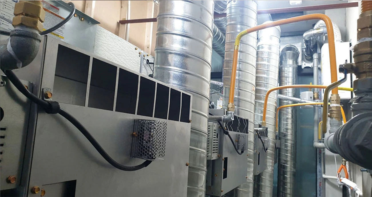 빨래방 건조기 연통 설비 시설