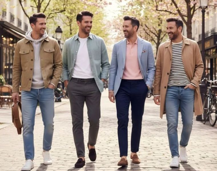 남성 봄 패션 코디법-2026 출근룩, 캐주얼 룩
