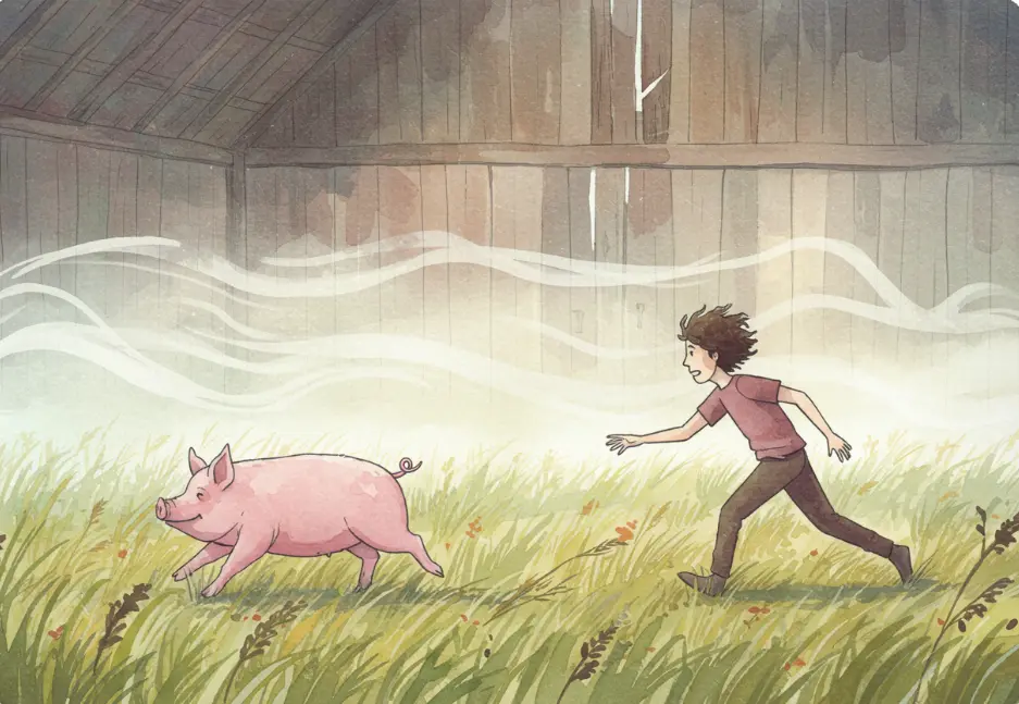 돼지를 도망치게 하는 꿈 해몽