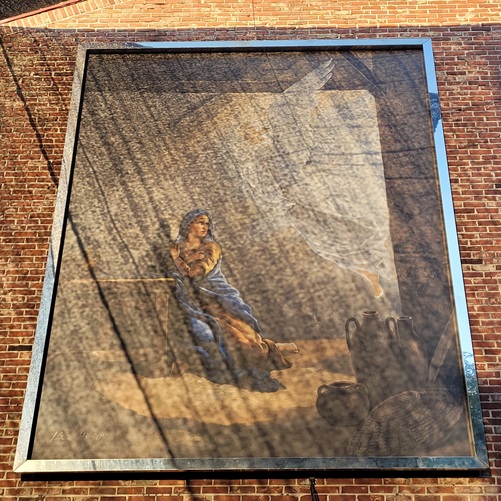 부천 역곡성당 성모영보 그림