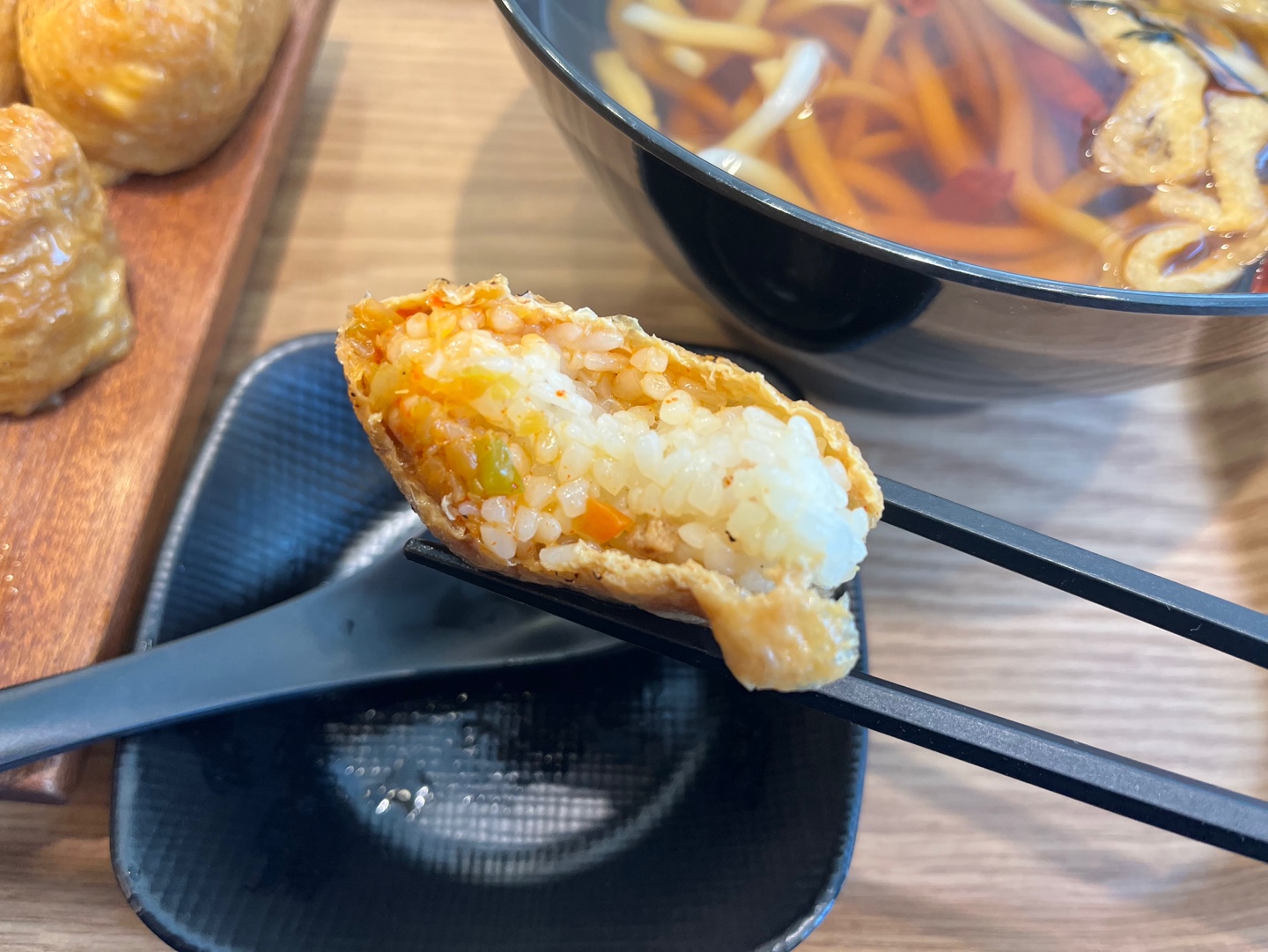 볶은김치 유부