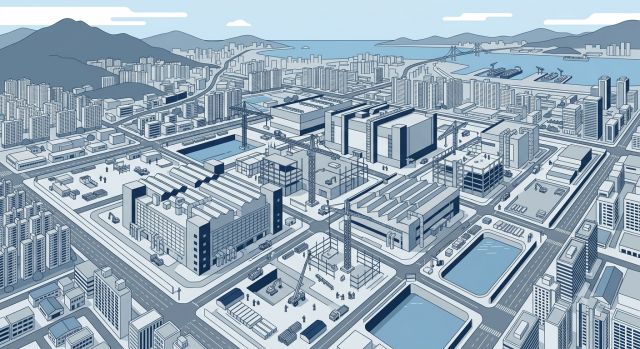 광주 반도체 클러스터 산업단지 조성 이미지