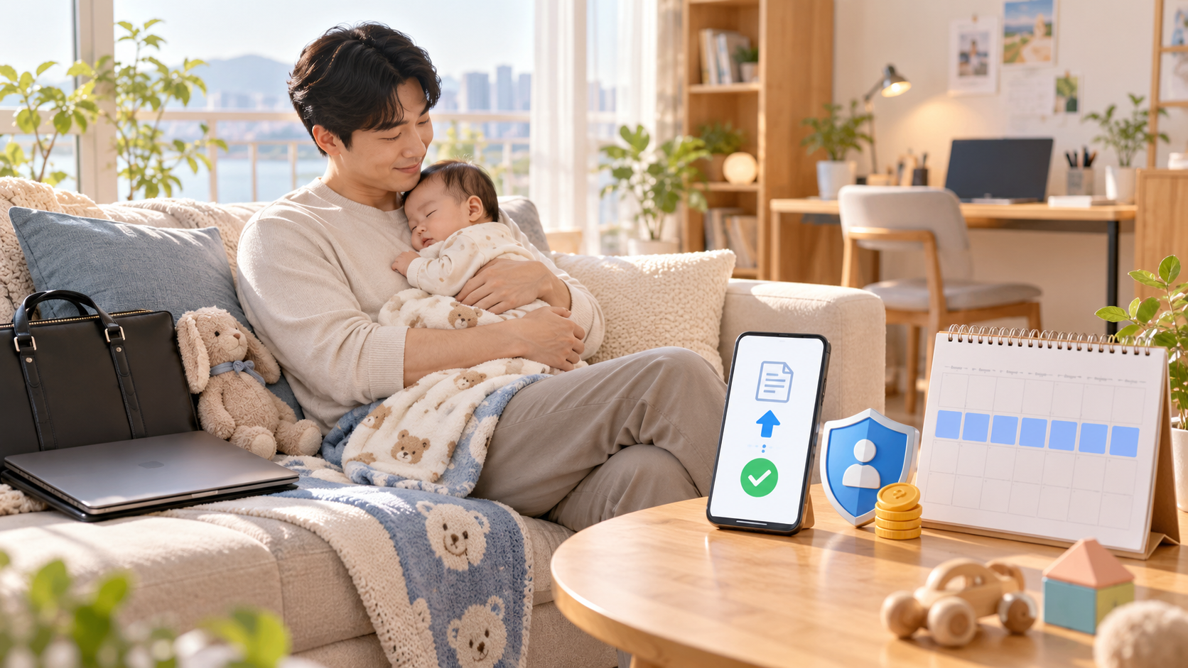 "딱 일주일만 쉴게요" 단기 육아휴직 사용 횟수와 고용보험 급여 청구 매뉴얼