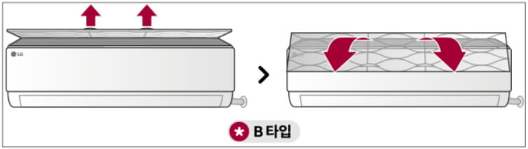 먼지 필터 청소 및 교체 방법