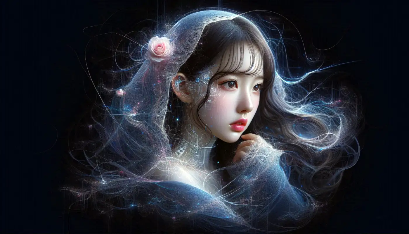 챗지피티-버전을-비교해보는-여성의-모습