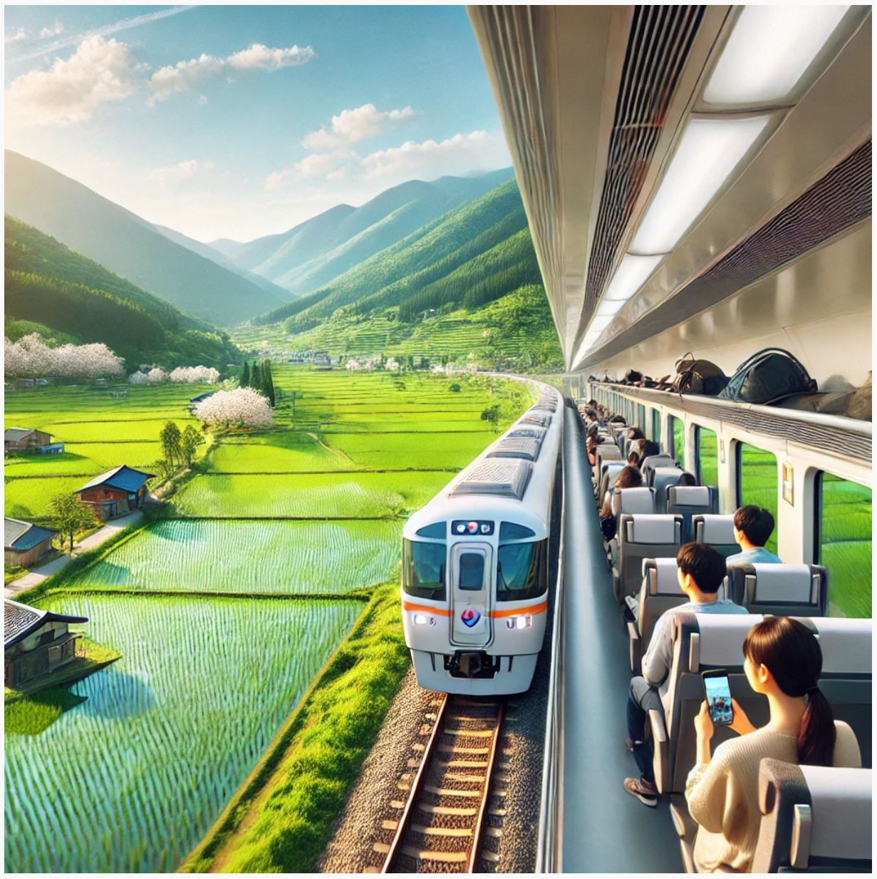 기차여행 이미지