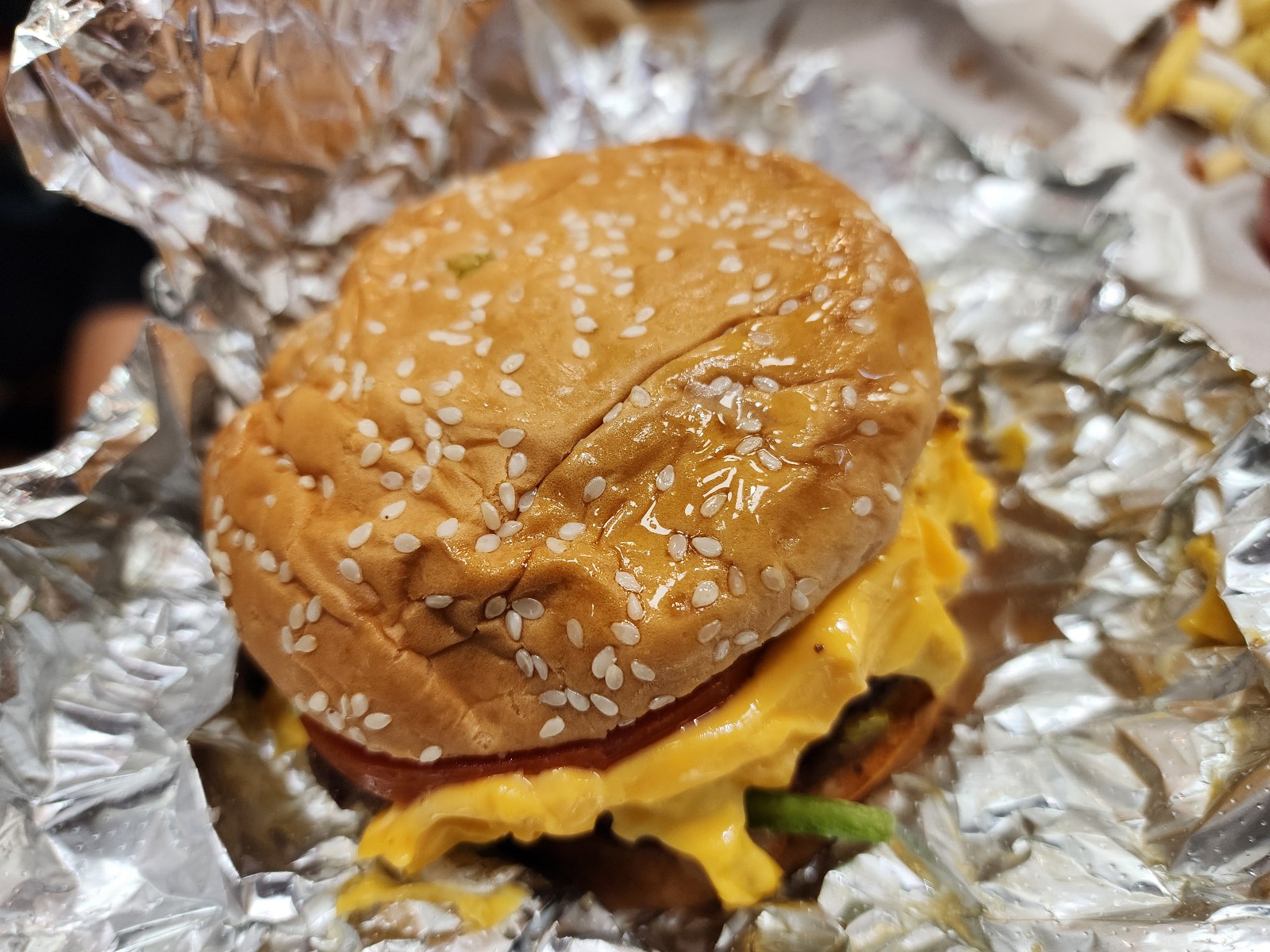 베이컨 치즈버거