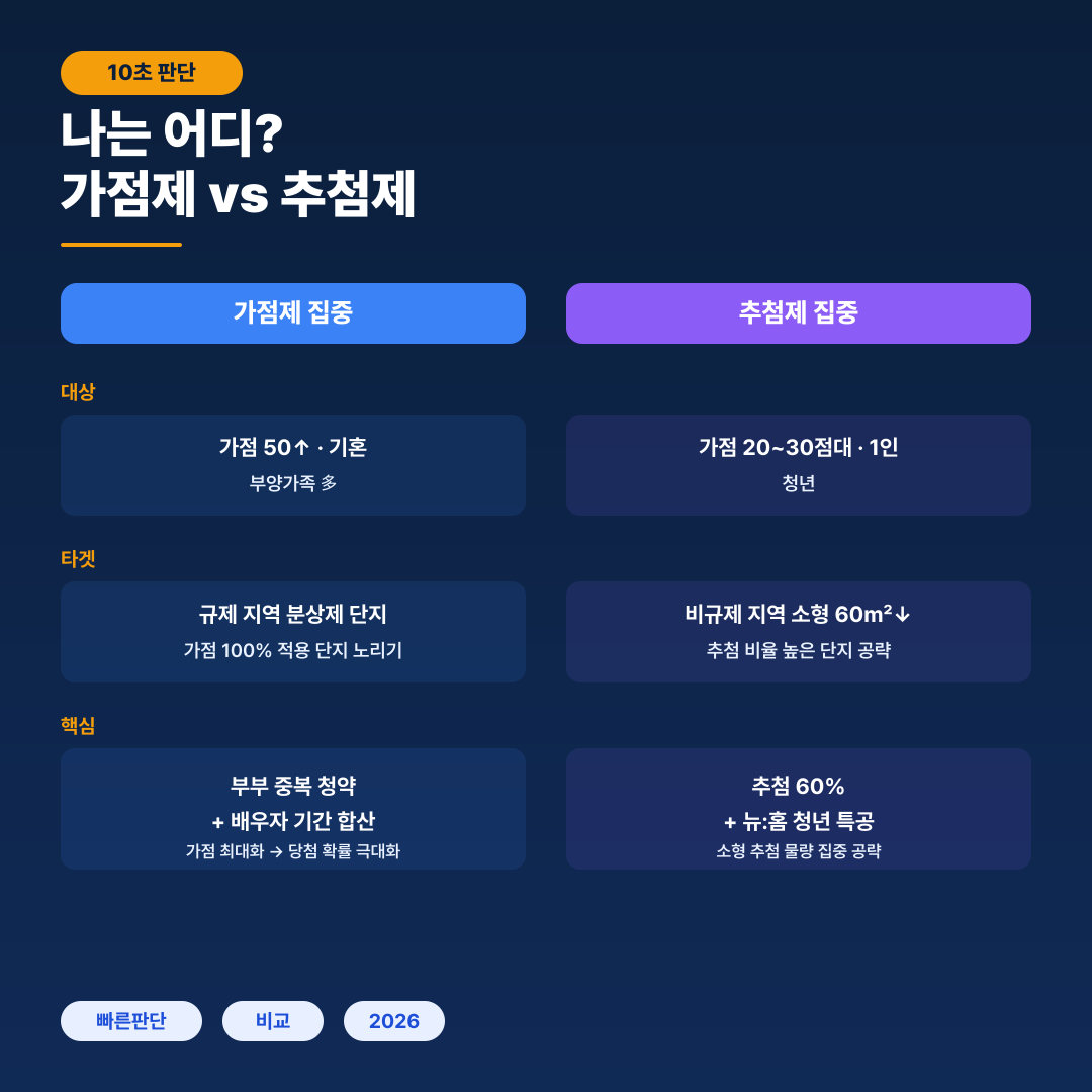 주택청약 실전 순서