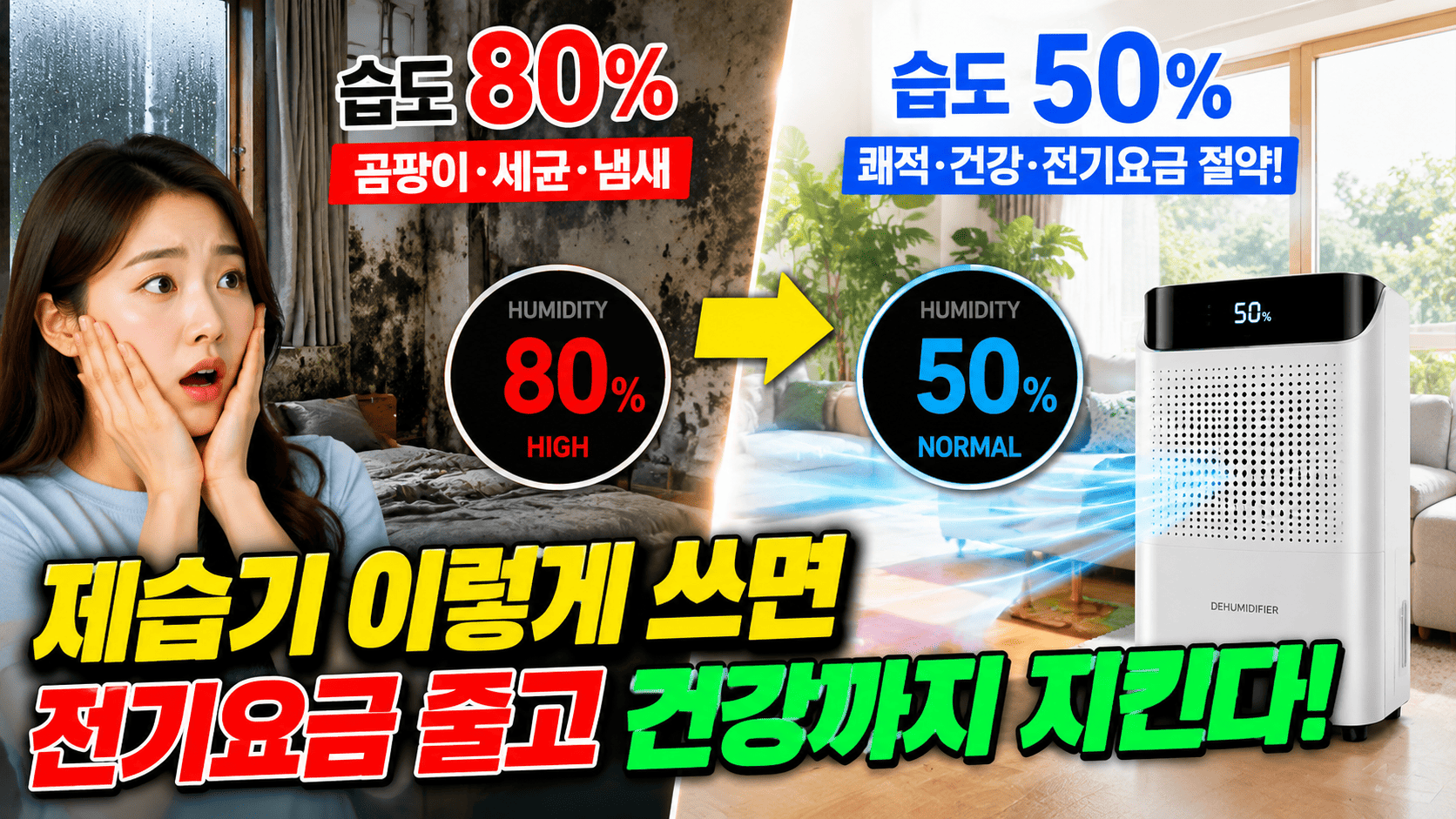 2026 제습기 활용 가이드 (습도관리, 에너지절감, 건강관리)