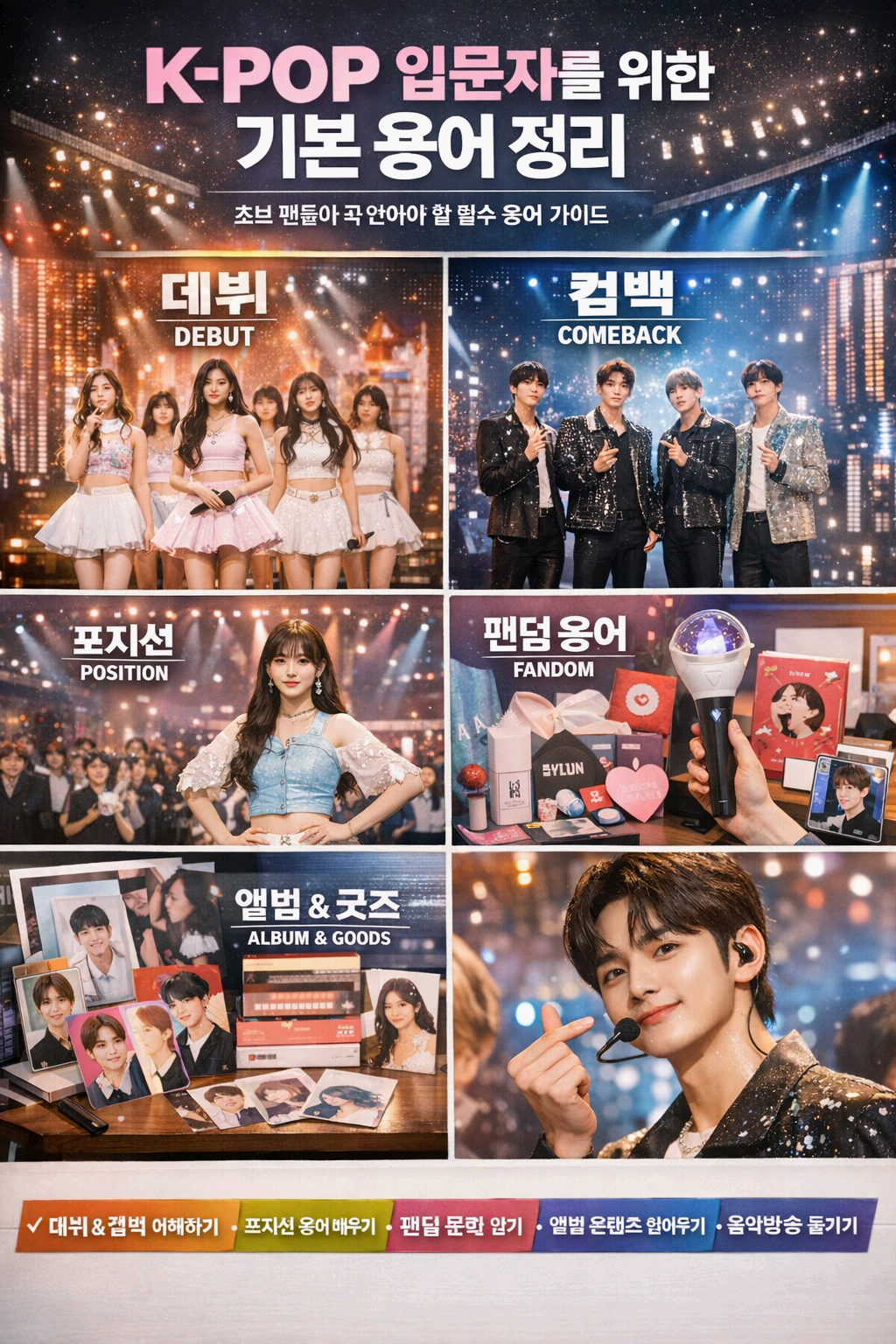 K-POP 입문자를 위한 기본 용어 정리