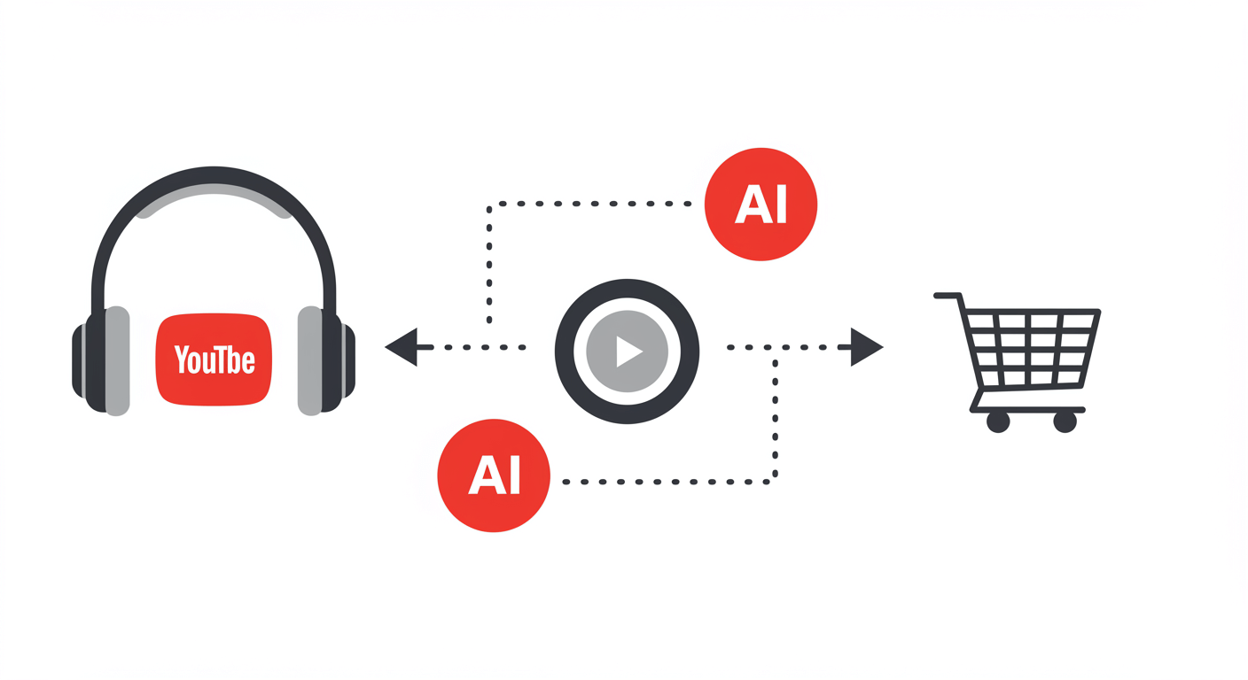 유튜브 뮤직과 오디오 광고의 결합 구조