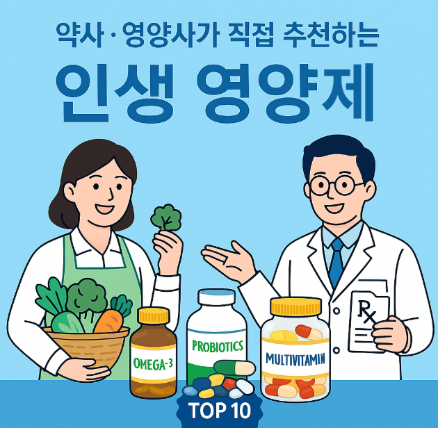 약사 영양사가 추천하는 인생영양제