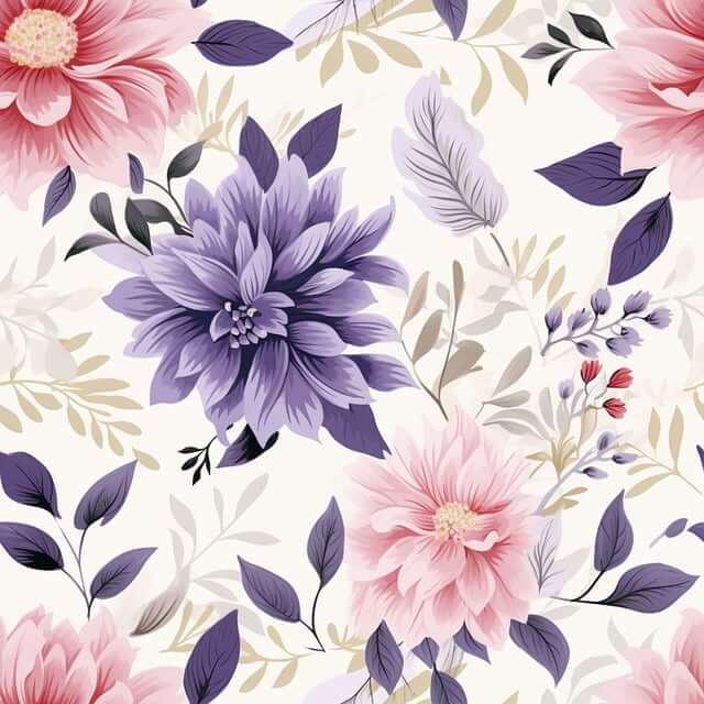 꽃무늬-나오는-꿈-해몽
