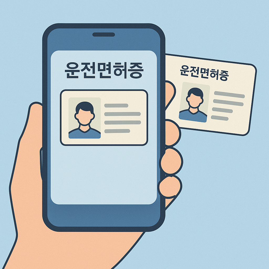 모바일 신분증 재발급 방법
