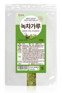 [윤고집]녹차가루 분말 100% 보성, 500g, 1개입, 1개