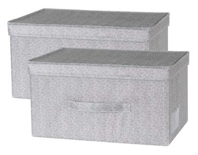 코멧 홈 서랍형 수납박스 23L, 그레이, 2개