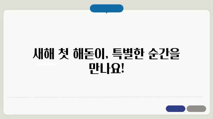 해돋이 행사