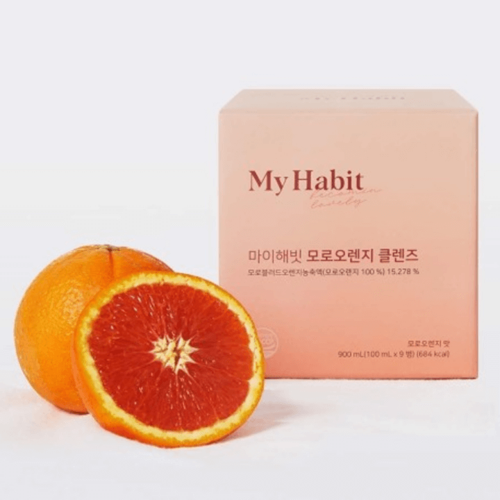 마이해빗-모로오렌지-클렌즈-한박스-기준으로-가격이-리스트된-홈페이지