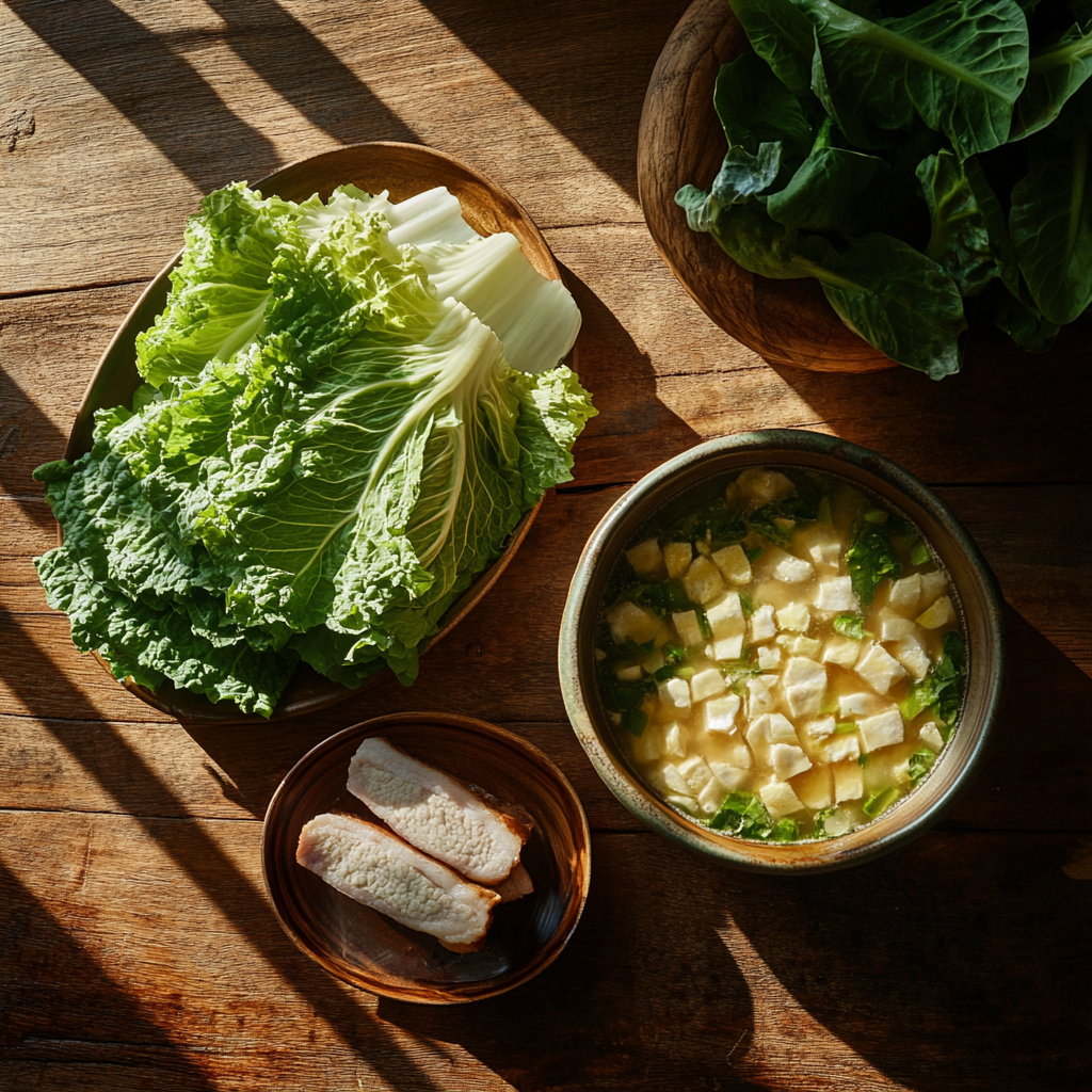 봄동과 궁합이 좋은 음식