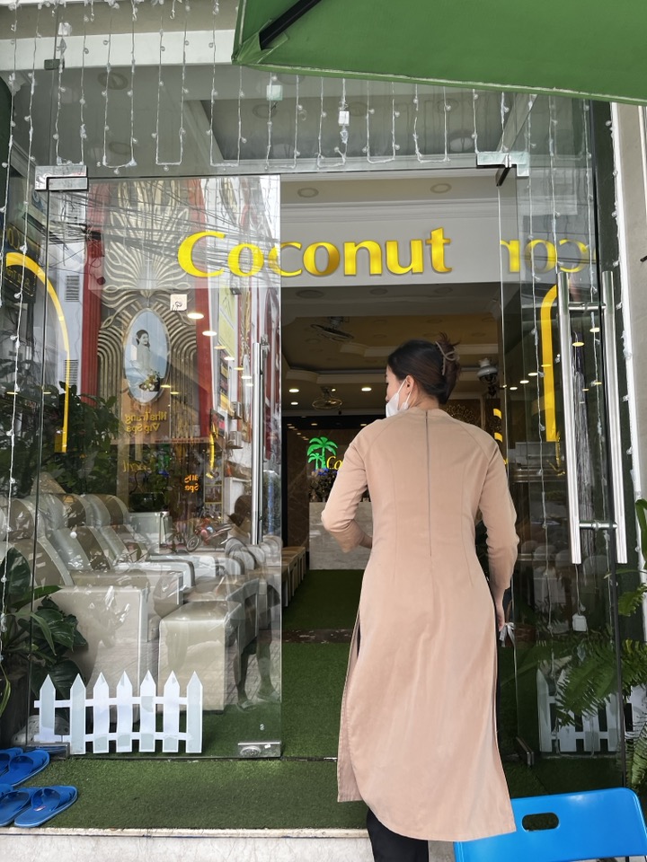 코코넛 스파 입구