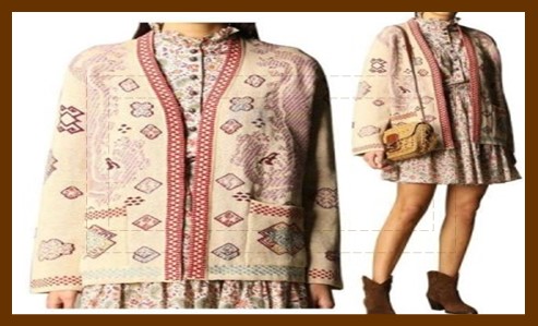 에트로 저지 원피스