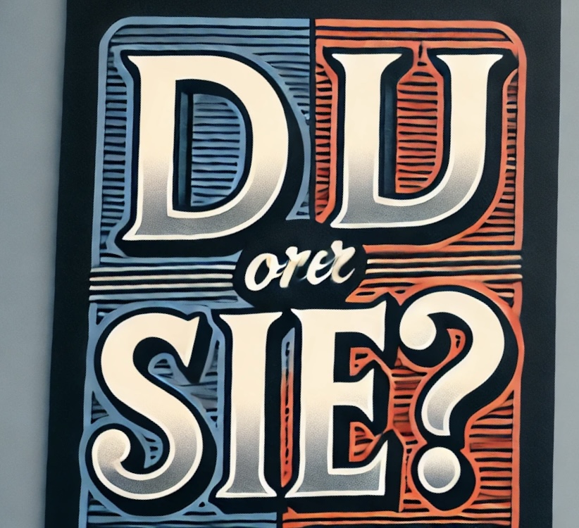 상대를 지칭하는 독일어 Du 와 Sie 사진