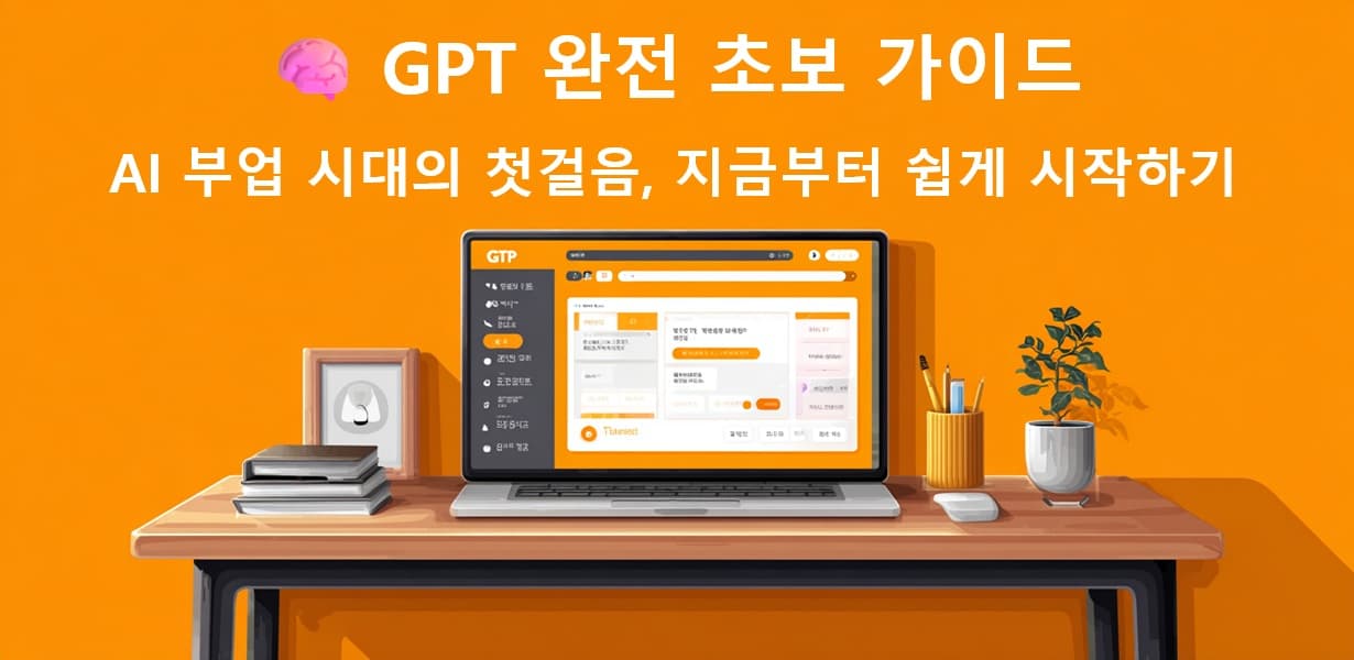 GPT 기초 개념을 다룬 콘텐츠 썸네일 이미지