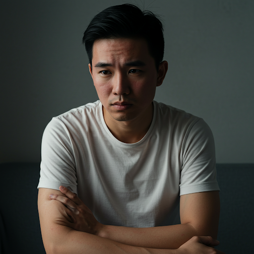 미세먼지로 인해 자극받은 민감한 피부