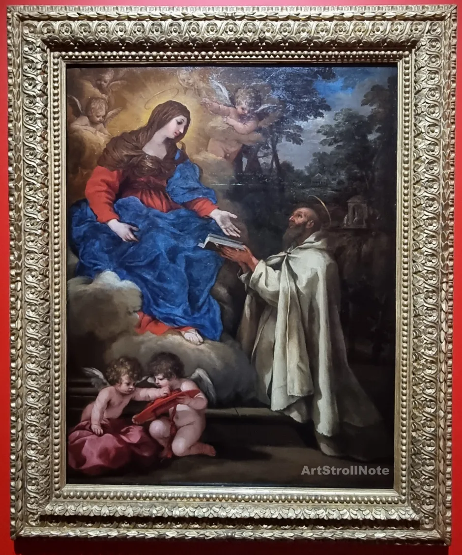 Piero da Cortona_Saint Peter Damian
Offering the Rull of the Camaldolese Order to the Virgin-ArtStrollNote