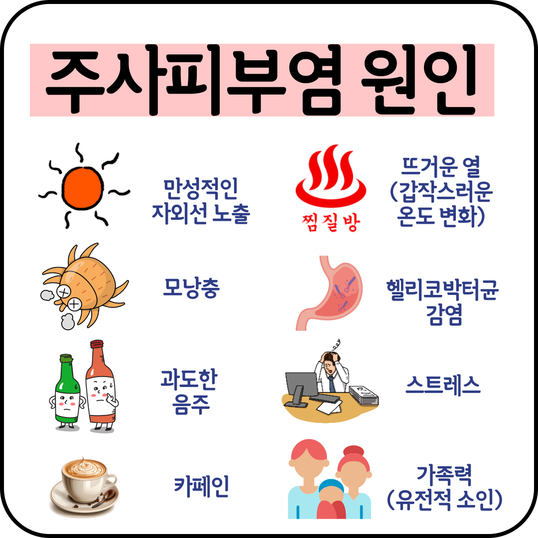 주사피부염 원인