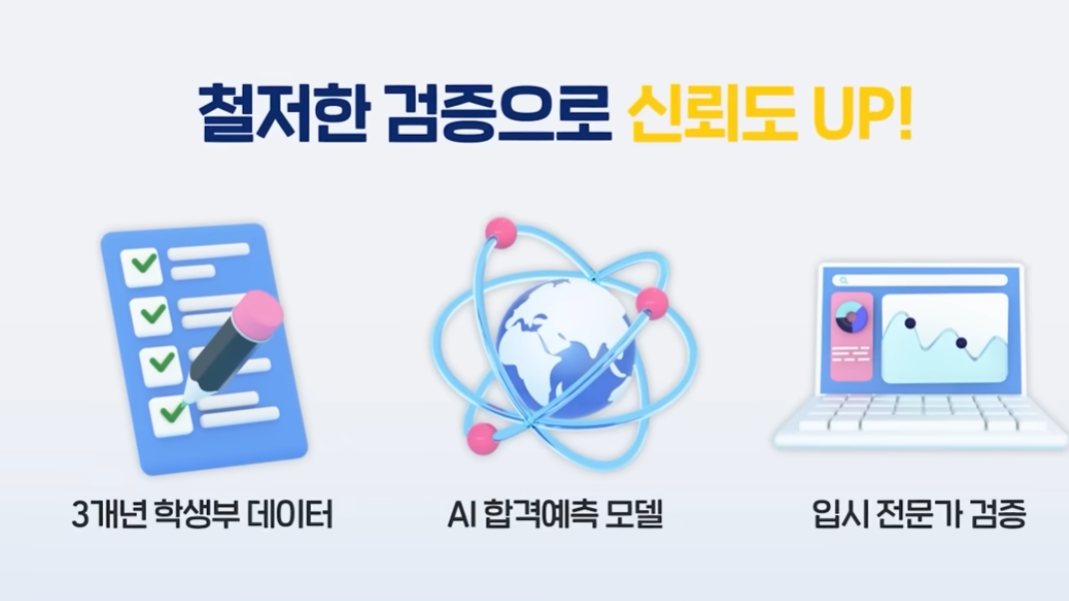 큐레이션 대학 검색 예시