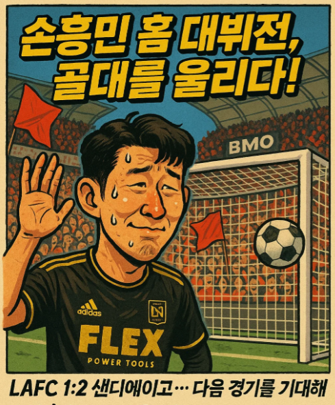 손흥민 홈 결기 결과 : 손흥민의 LAFC 홈 데뷔전
