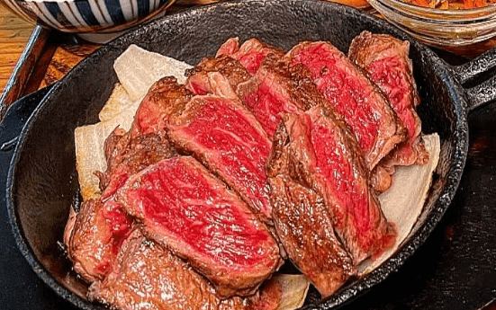 후쿠오카 토이치 소고기 스테이크