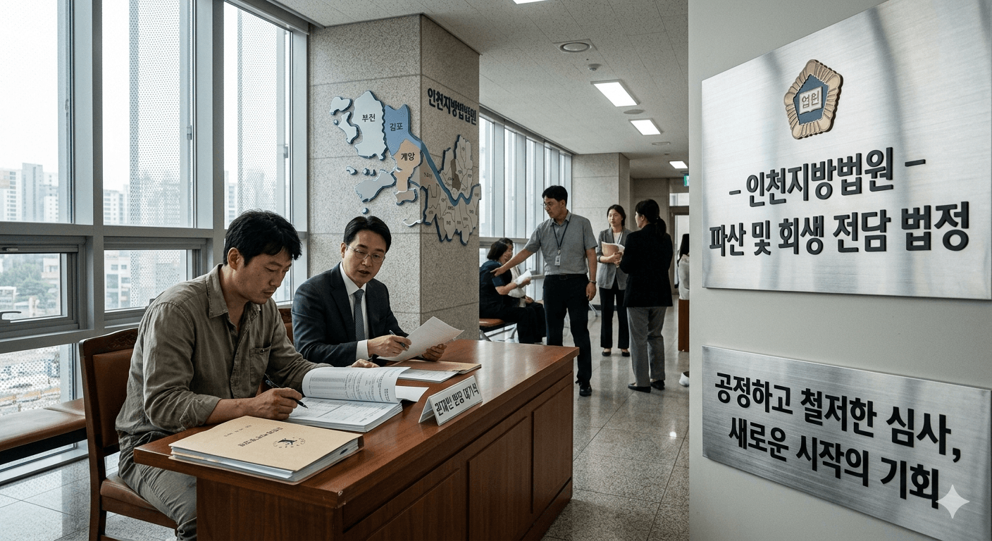 인천지방법원 개인파산 이미지