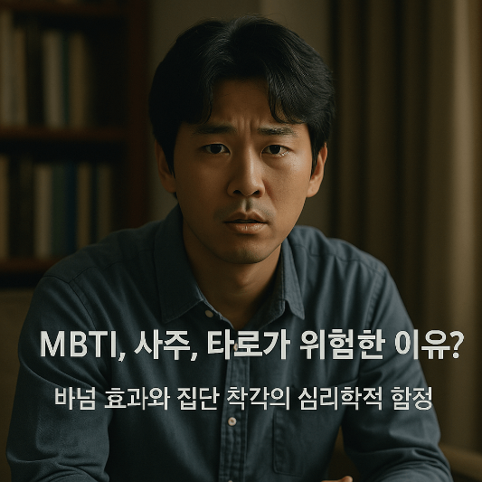 #MBTI의진실

#바넘효과

#사주위험성

#타로카드심리

#심리학실험

#집단착각

#MBTI심리학적분석

#성격유형의오해

#심리학으로보는미신

#비판적사고