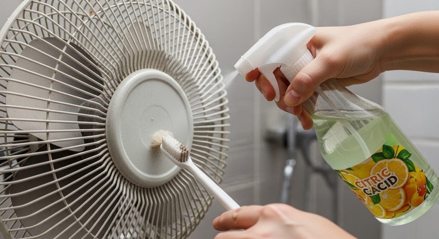 욕실 환풍기 먼지 제거하는 방법