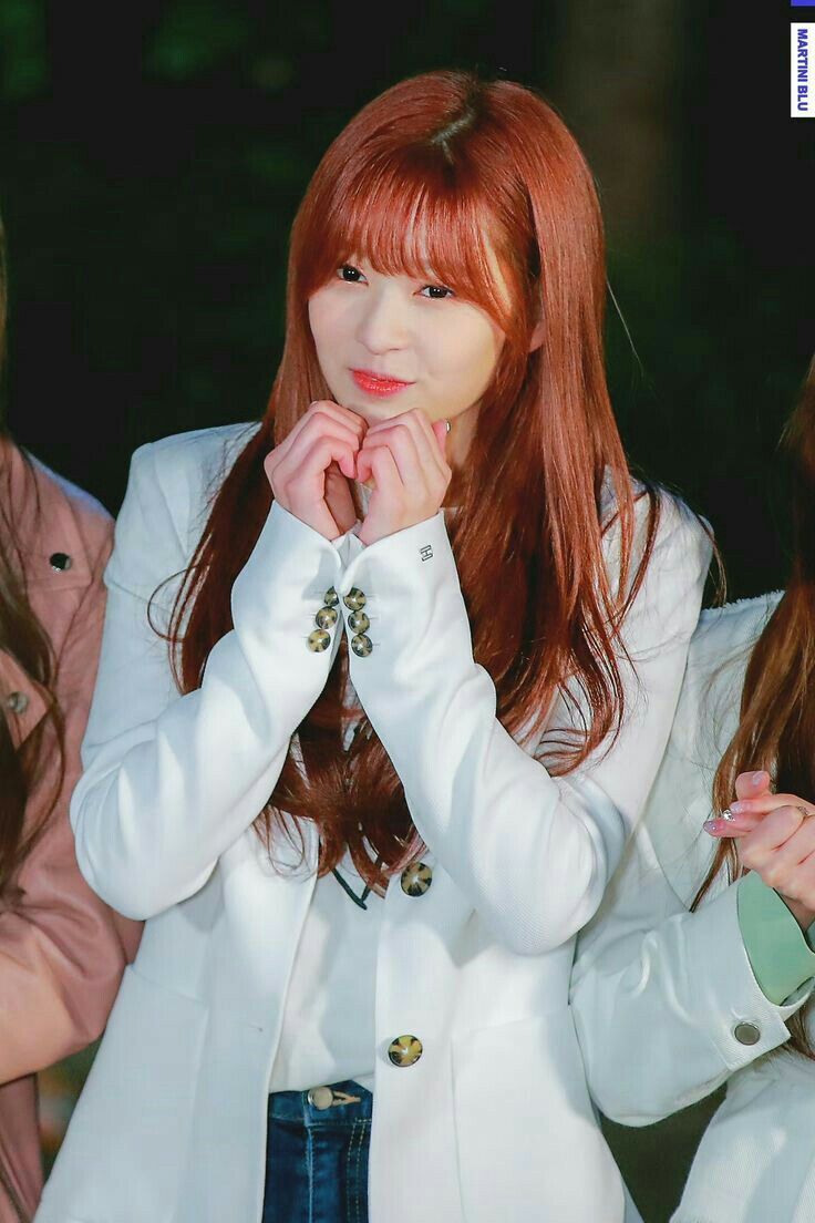 아이즈원 김민주 최애사진