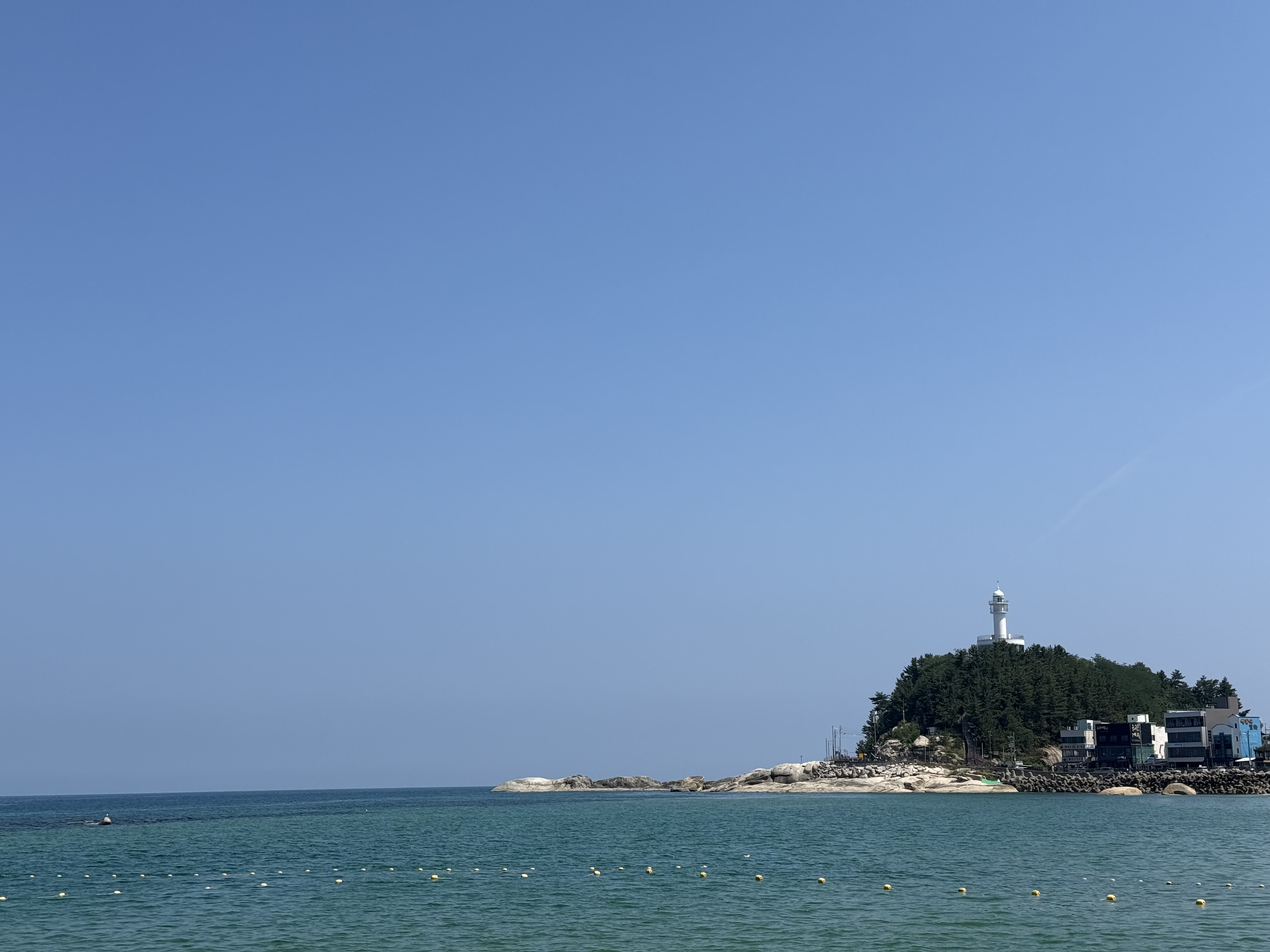 등대해수욕장 전경