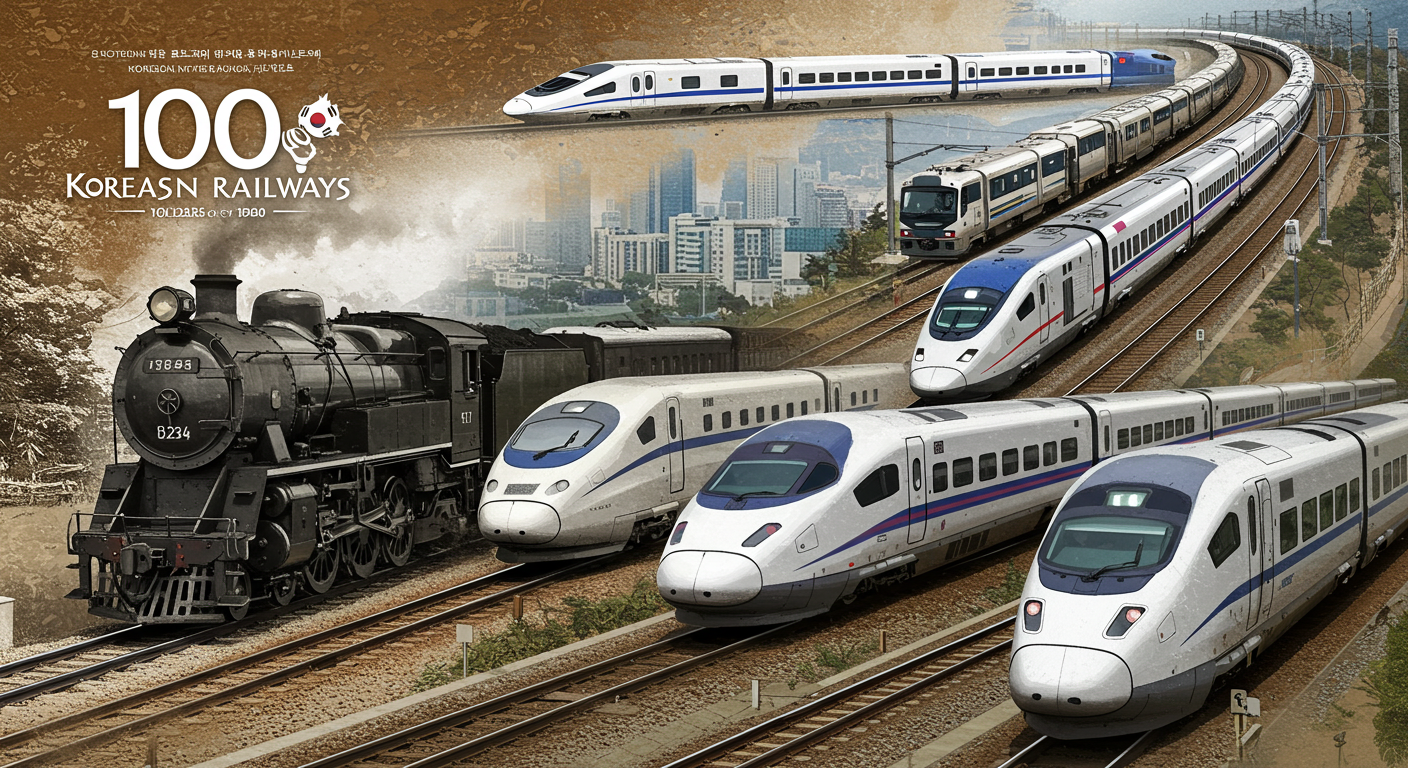 한국 철도 100년 (고속철, 도시철, 미래)