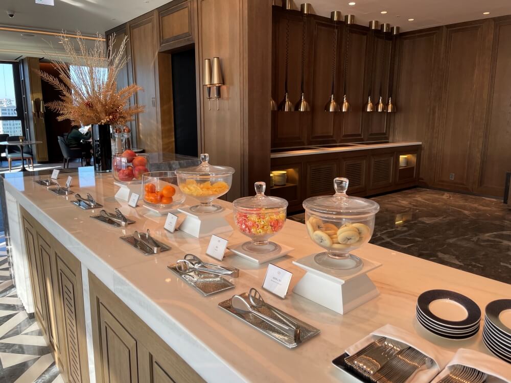 잠실 소피텔 - 32층 클럽 밀레짐 라운지 애프터눈티