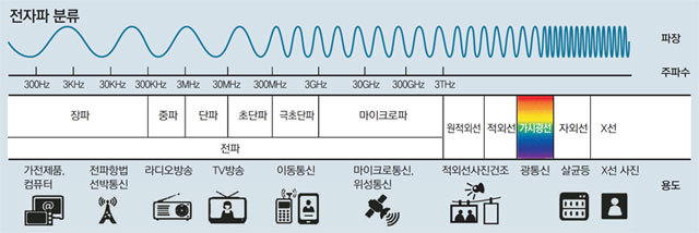 전자파 분류