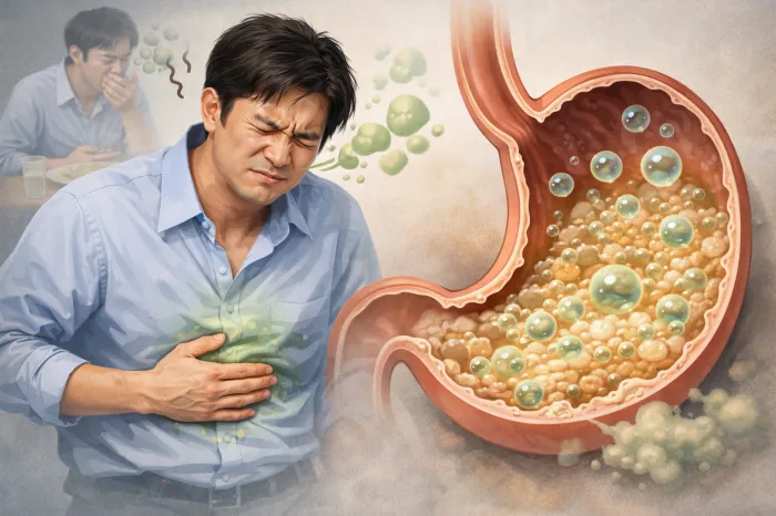 위염 증상과 위궤양 증상