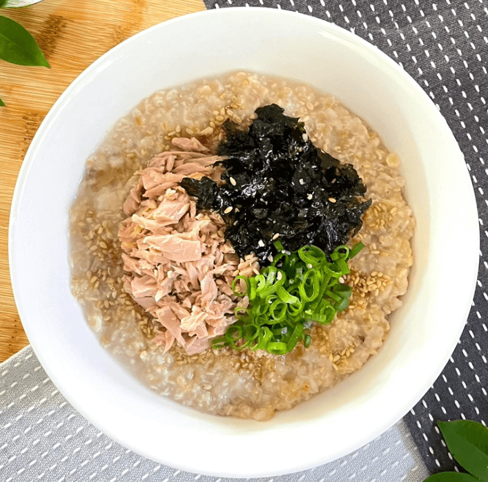 참치죽 끓이는 법 (레시피/ 만들기) 오트밀 참치죽 맛있게 끓이기