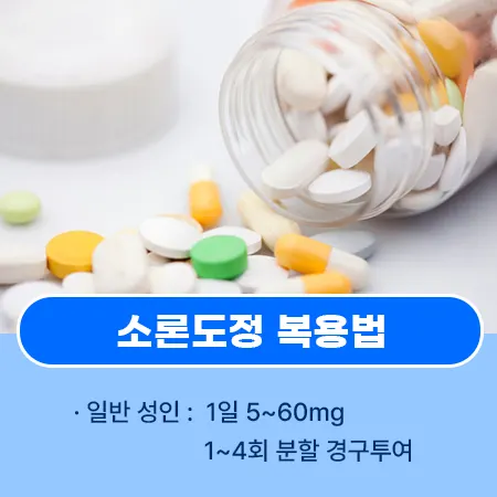 소론도정 5mg