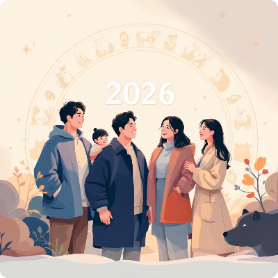 2026년 신년운세 무료 토정비결 이미지