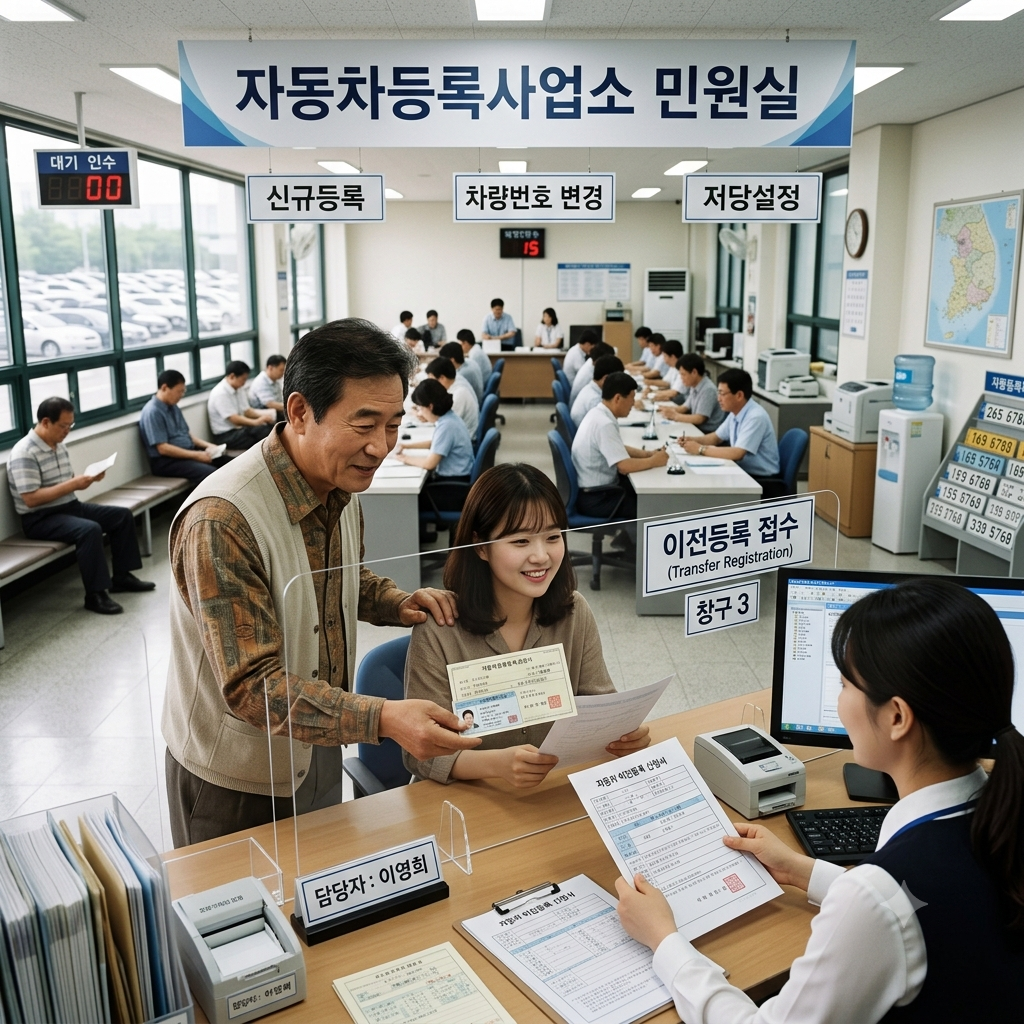 자동차등록사업소 공동명의 등록