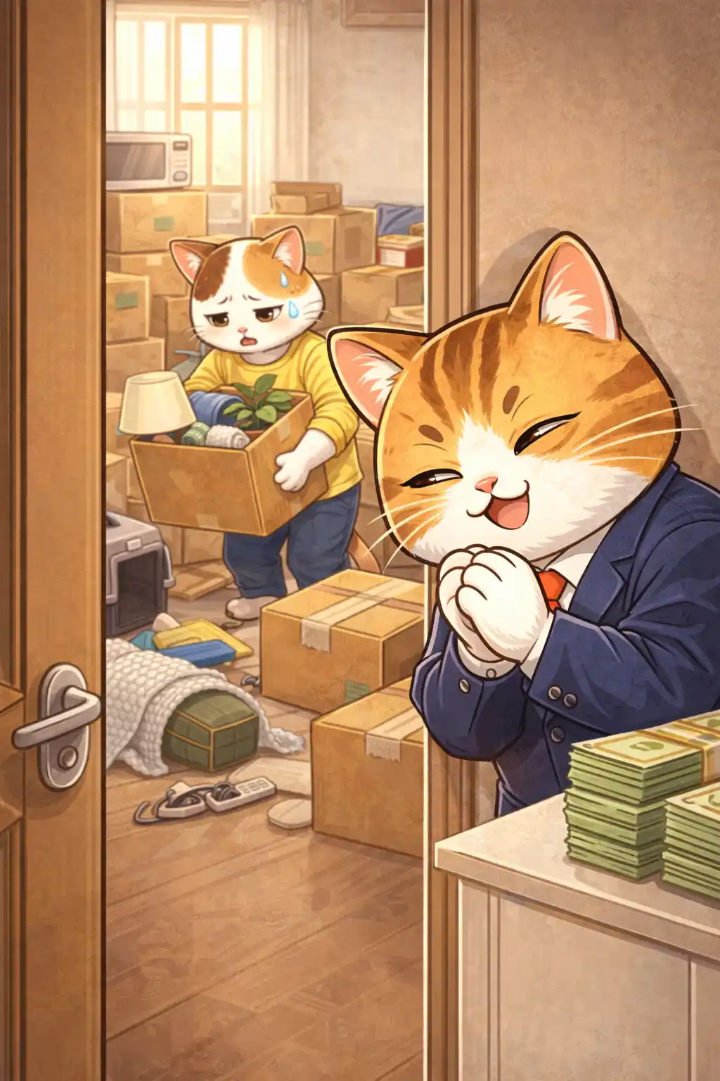 세입자의 계약갱신청구권을 거부하여 더 높은 전세금을 받을 수 있음에 좋아하는 집주인